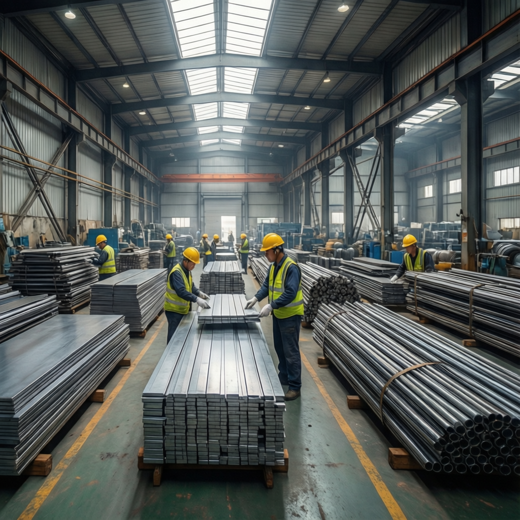 Industrial metal processing facility