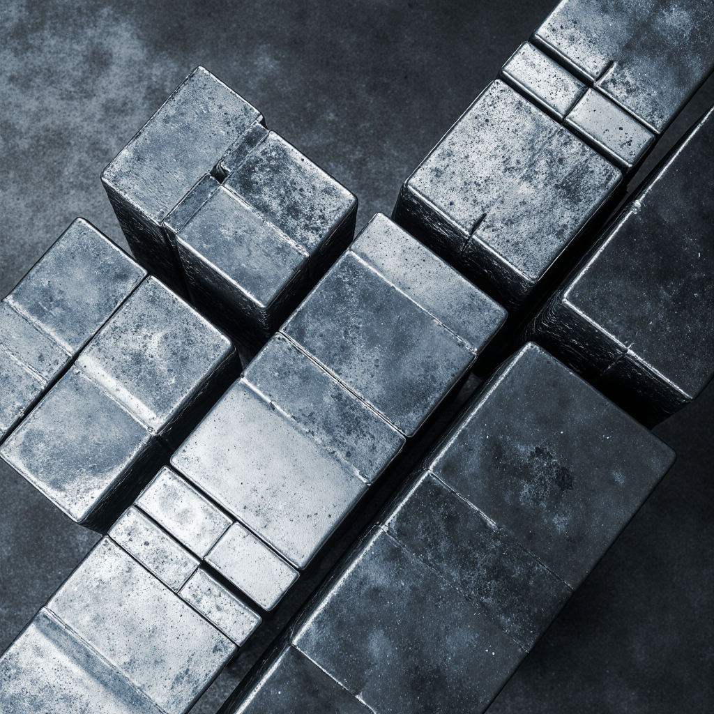 Zinc industrial metal